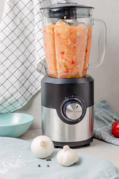 blender on kitchen counter